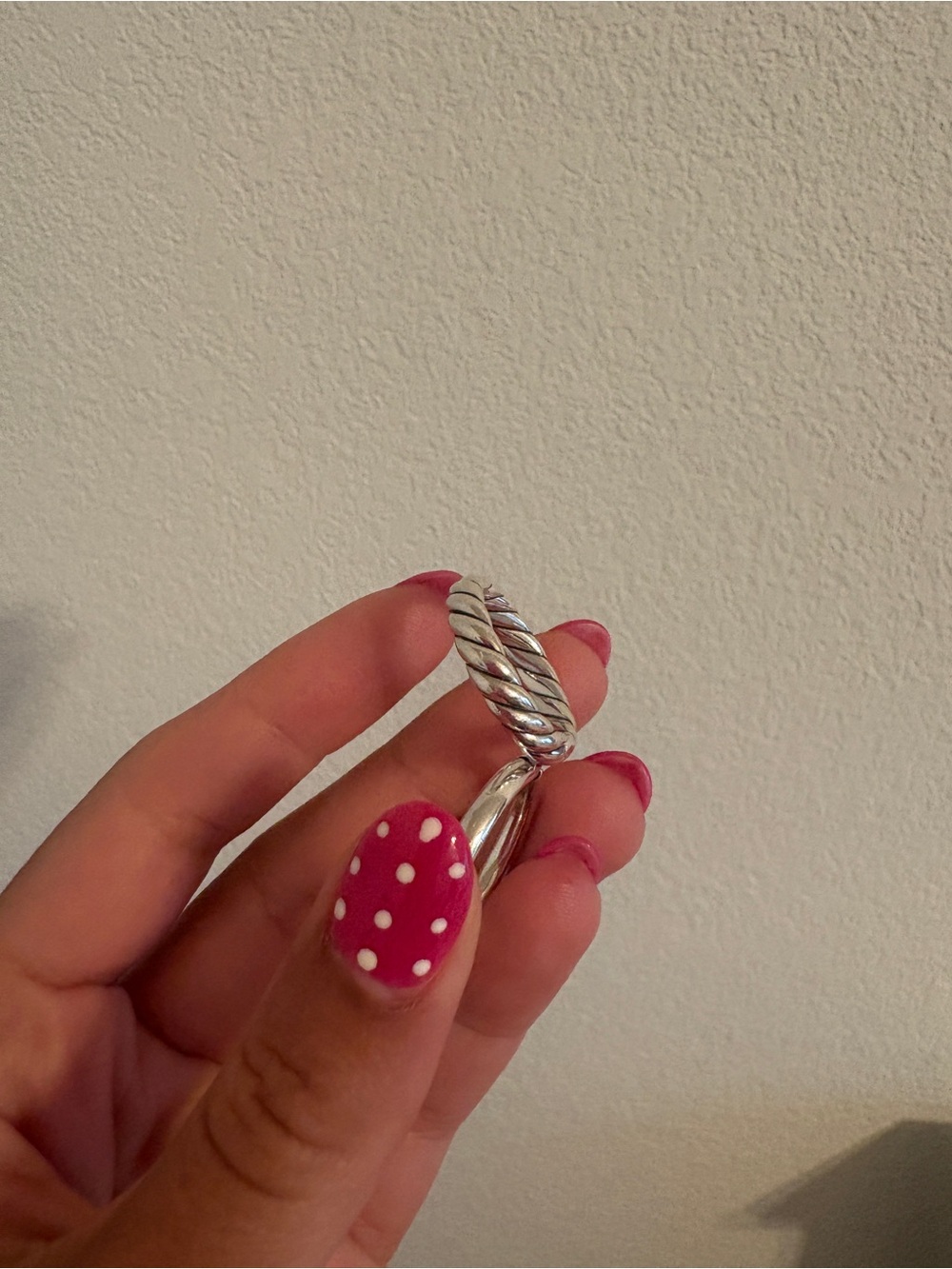 David Yurman Two Row Ring Sterling Silver - Picture 4 of 8